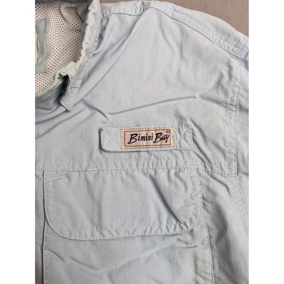 Bimini Bay Outfitters Ltd. Men's Button Down Shirt Short Sleeve Size Large - Picture 5 of 8